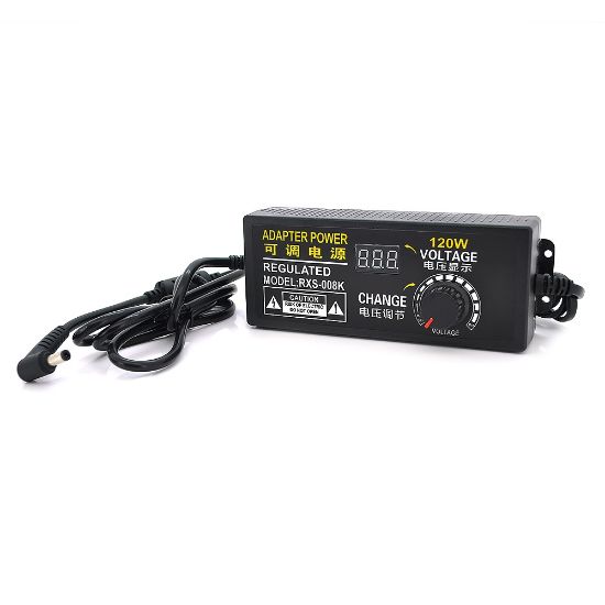  Зображення Адаптер живлення Voltronic NZX-31250/10938 з регулюванням 3-12V 10A, роз`єм 5.5х2.5мм 